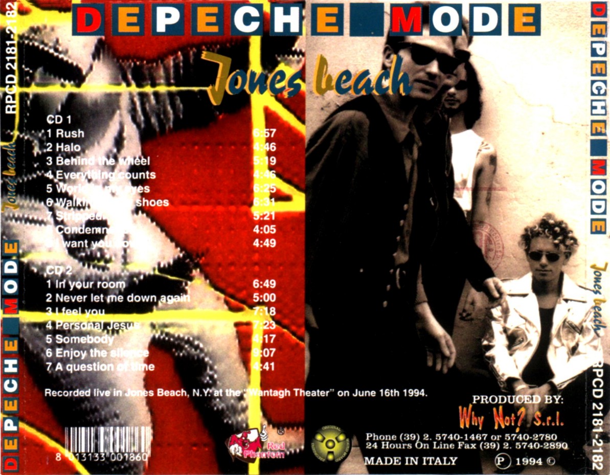 1994/06/16 -  New York - Jones Beach Amphitheatre - 1er jour