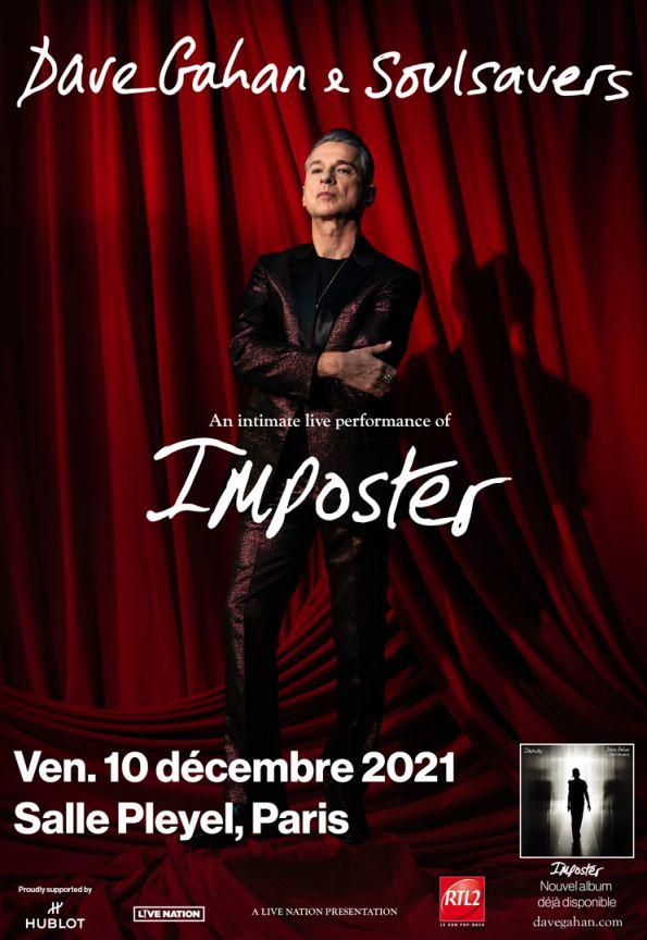 Dave Gahan & Soulsavers - 2021/12/10 - Paris - Salle Pleyel